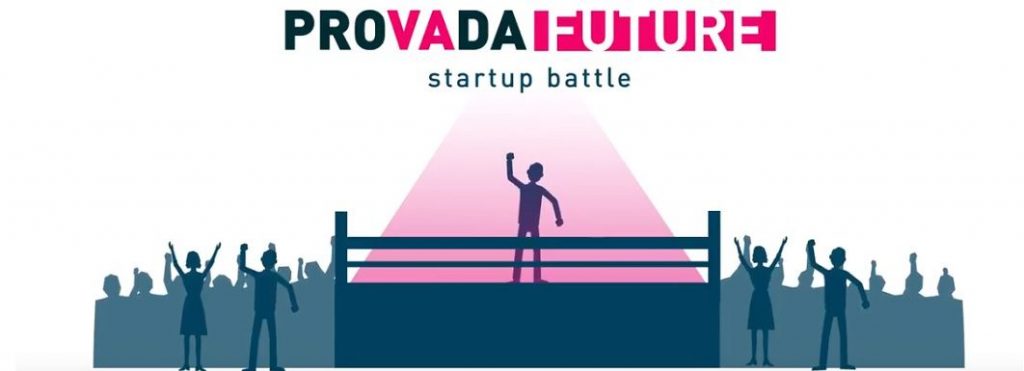 The Provada startup battle logo