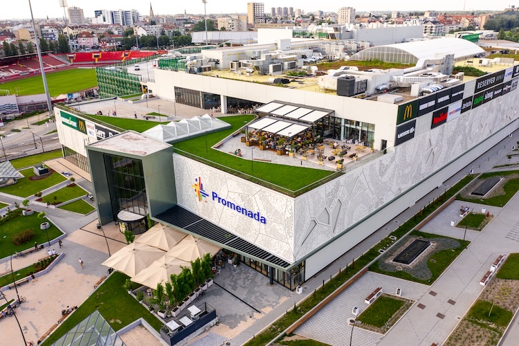 Promenada Novi Sad shopping center in Serbia