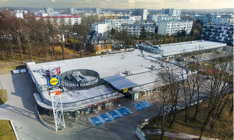 One of the Polish retail parks