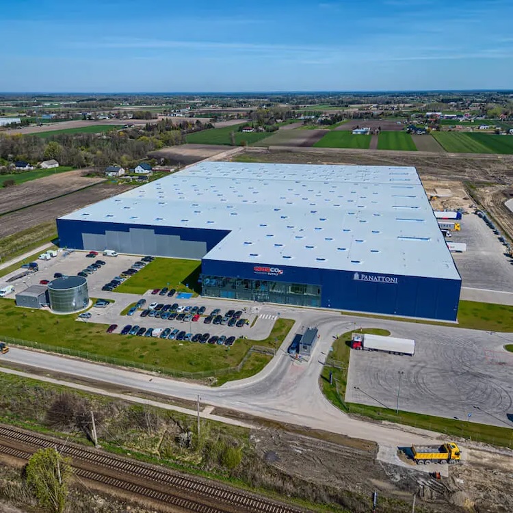 The Built-to-Suit (BTS) warehouse in Teresin, near Warsaw